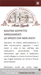 Mobile Screenshot of mastrogeppettoarredamenti.it